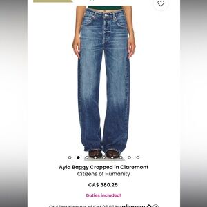 Citizens of Humanity Ayla Baggy Jeans